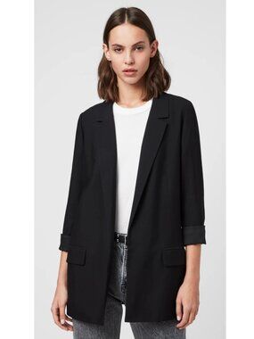 AllSaints Aleida Blazer Black 2 $249